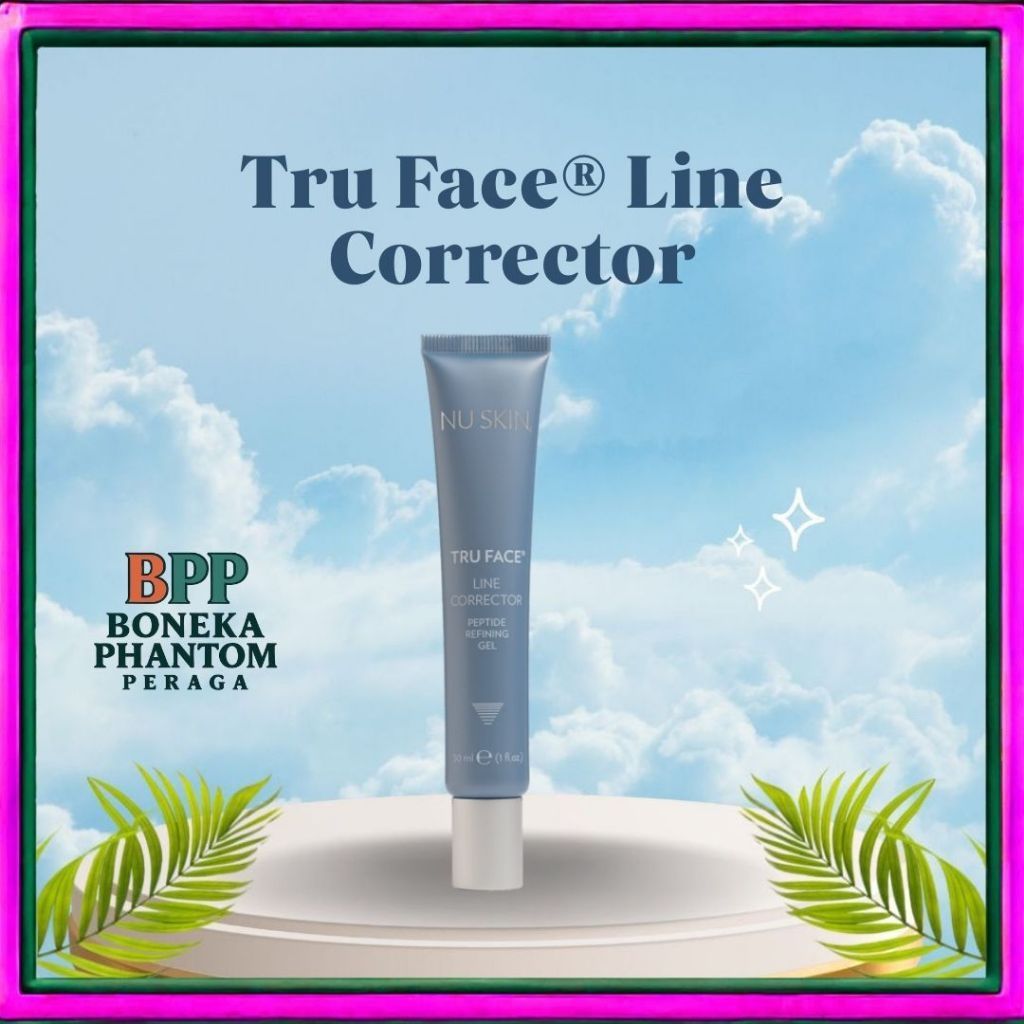 Nu Skin Tru Face Line Corrector 30ml | Serum Anti Aging Penghilang Kerutan Halus Garis Wajah