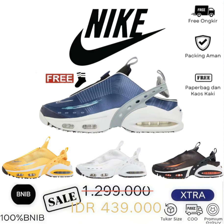 Nike Air Max Craze - Sepatu Lari Low-Cut Nyaman dan Serbaguna, Untuk Pria dan Wanita, 100% BNIB, COD