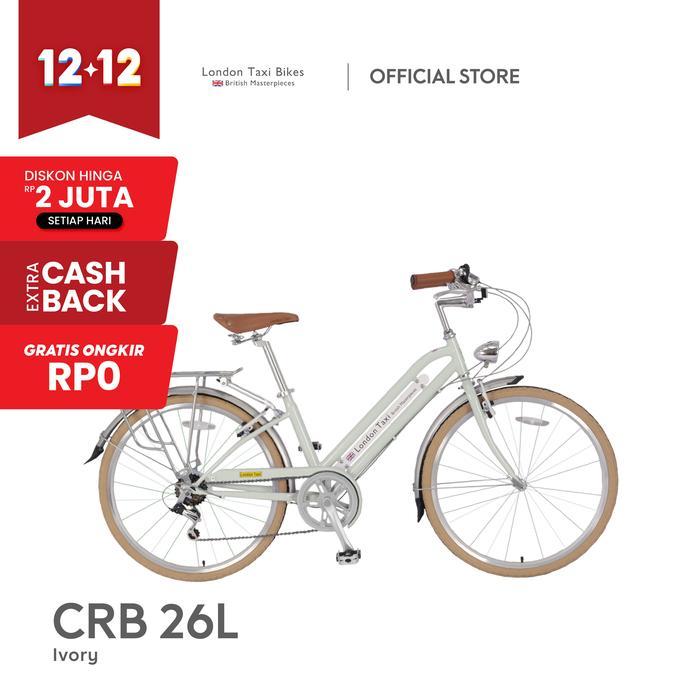 Sepeda Ontel London Taxi CRB 26L - Ivory
