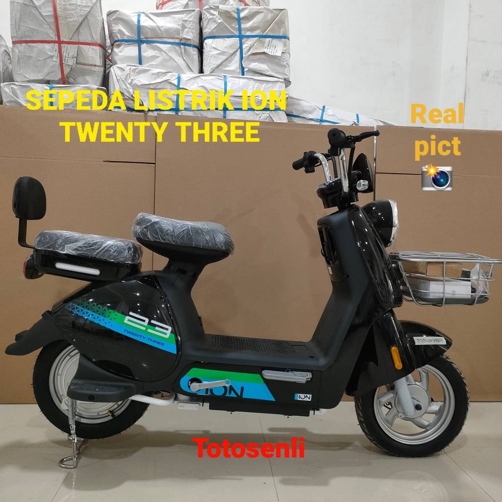 SEPEDA LISTRIK ION TWENTY THREE SEPEDA LISTRIK MODEL TERBARU