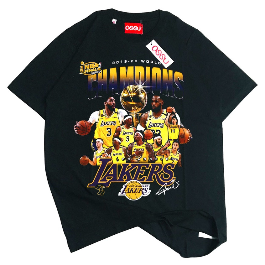 Ossu Tshirt Lakers Champion All Star Black