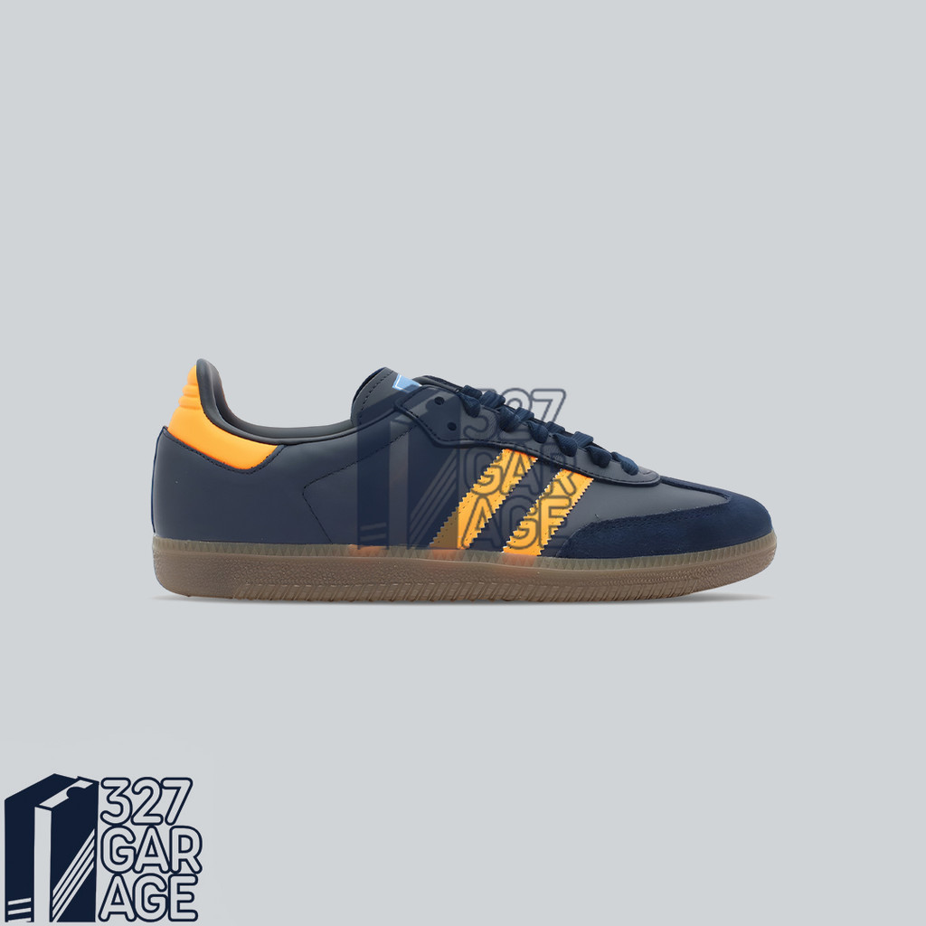 Sneakers Adidas Samba OG Collegiate Navy Orange  Original BNIB Unisex