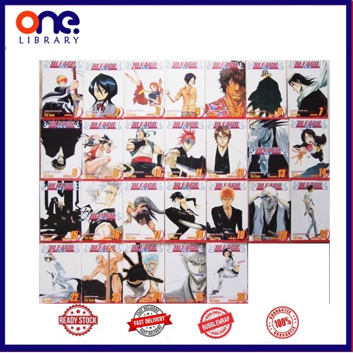 Manga Bleach, 74 Books series (English)