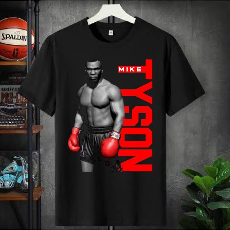 Mike Tyson Tshirt baju Distro Boxing Original cotton combed 24s Super soft Premium
