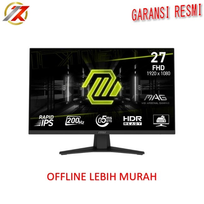 MSI MAG274F MAG 274F 27" Rapid IPS 1080p FHD 200Hz 0.5ms