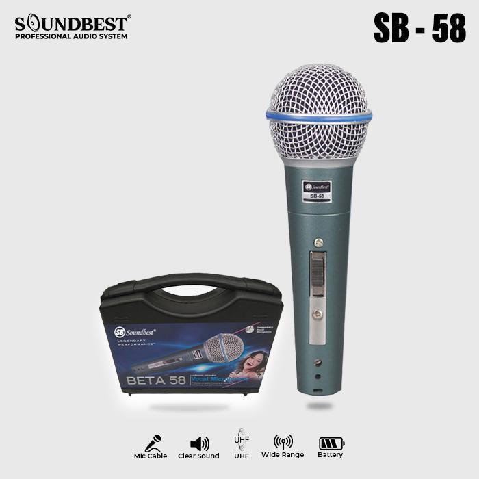 MICROPHONE CABLE SOUNDBEST SB 58