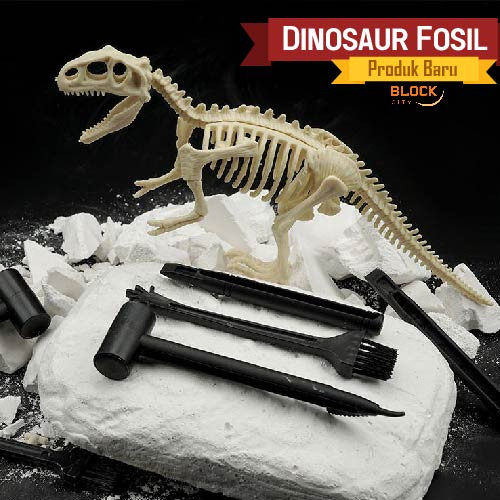 BLOCK CITY / MAINAN ANAK GYPSUM ARCHAELOGY FOSSIL / EDUKASI ARKEOLOGI DINO FOSIL / MAINAN EDUKASI AN