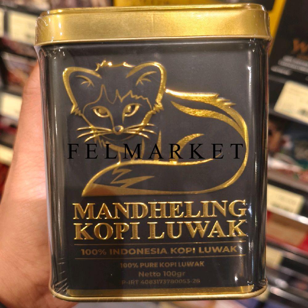 Kopi Luwak Mandheling 100% Pure Kopi Luwak / 100 gr
