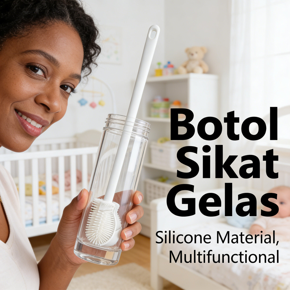 Botol Sikat Cuci Sikat Silikon Sikat Bahan Sikat Pembersih Botol Sikat Multifungsi Sikat Silikon Sik