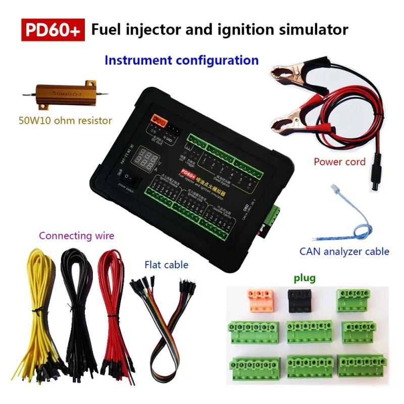 Upgraded PD60  Vehicle Computer Board Fuel Injection Ignition Simulator ECU Maintenance Platform Tes