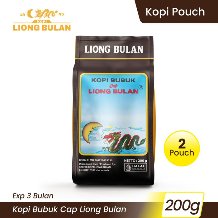 

SALE Kopi Liong Bulan 200/400 Gram Tanpa Gula Kopi Legend Khas Kota Bogor kopi bubuk asli kopi tanpa gula Robusta - LIONG 1 X 200grTERLARIS