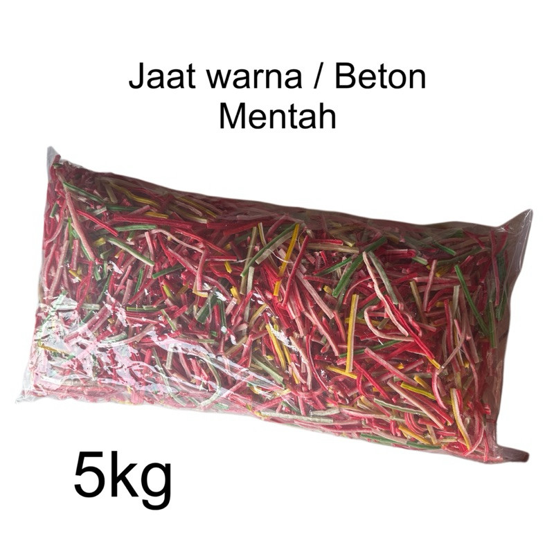 

Kerupuk Beton / Jaat Warna Mentah 5kg