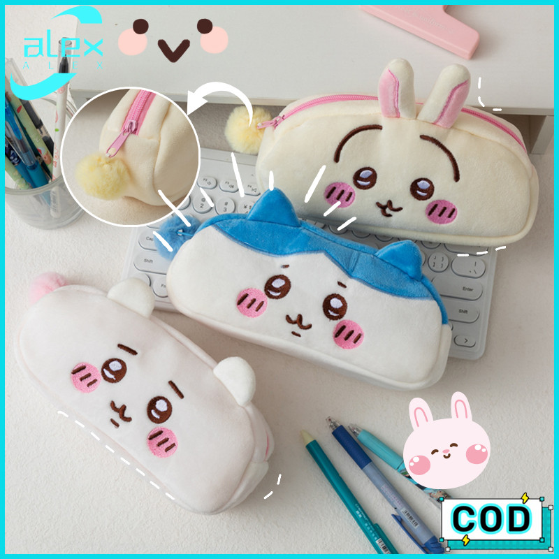 

Large Capacity Plush Pen Bag Pencil Case Stationery Bag Tas Pena Kartun Lucu Tas Penyimpanan Kartun Berkapasitas Besar