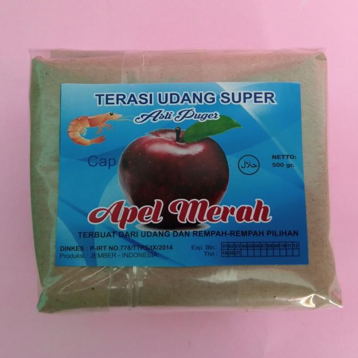 

Terasi udang super/Jember best seller (500 gr)