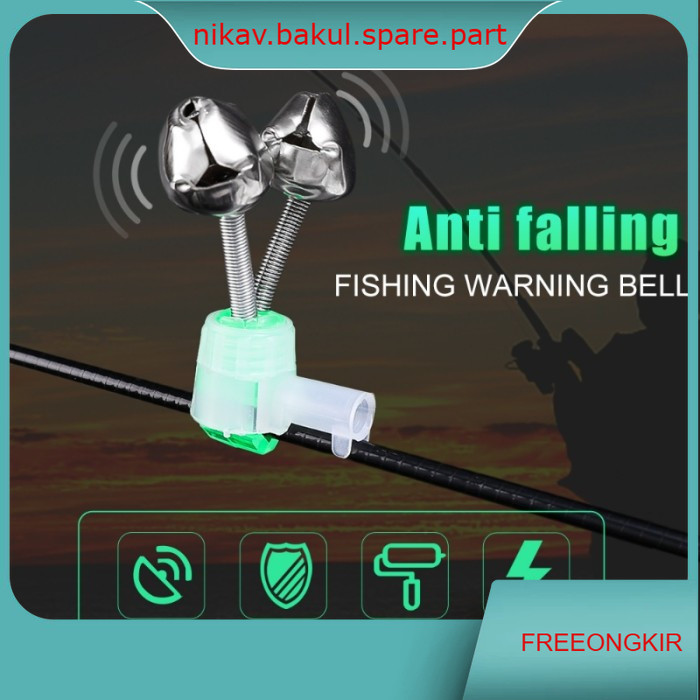 Alarm Pancing 2 Lonceng Bell isi 10pcs