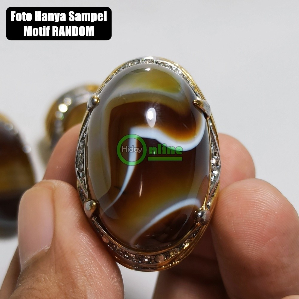 CINCIN NATURAL AKIK SULAIMAN YAMAN WULUNG JUMBO