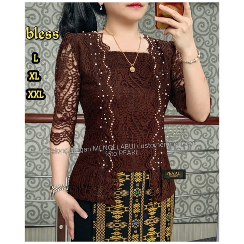 NJ BLUS BROKAT PREMIUM/ BLUS PESTA/KEBAYA PESTA