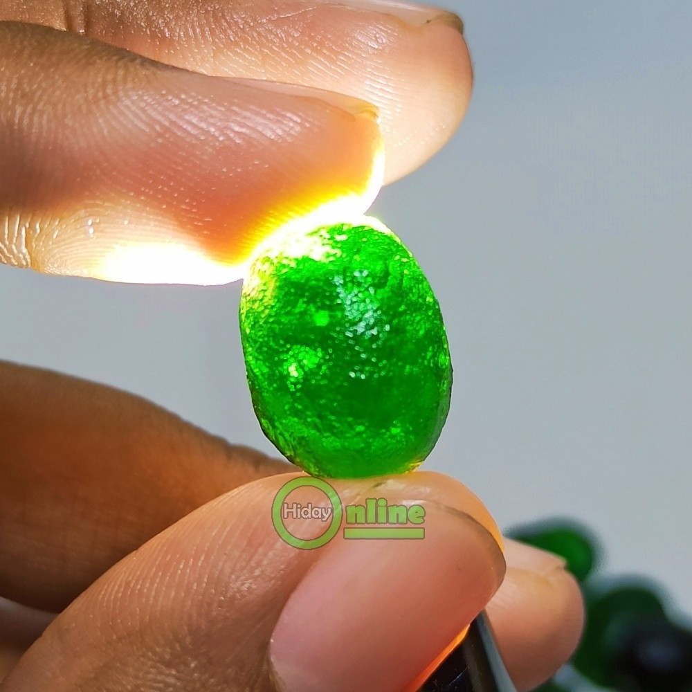 BATU PERMATA METEOR HIJAU CHATAM