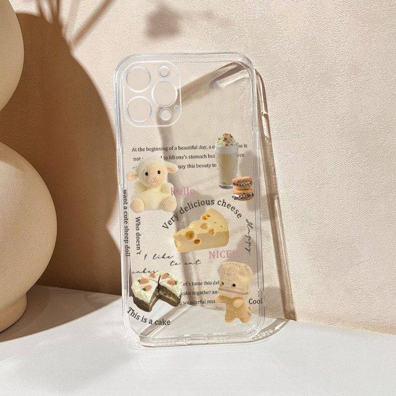 Casing Samsung Soft Case Motif Kue Teh Susu Manis anime untuk Samsung A02 03 04 05 10 11 12 13 14 15