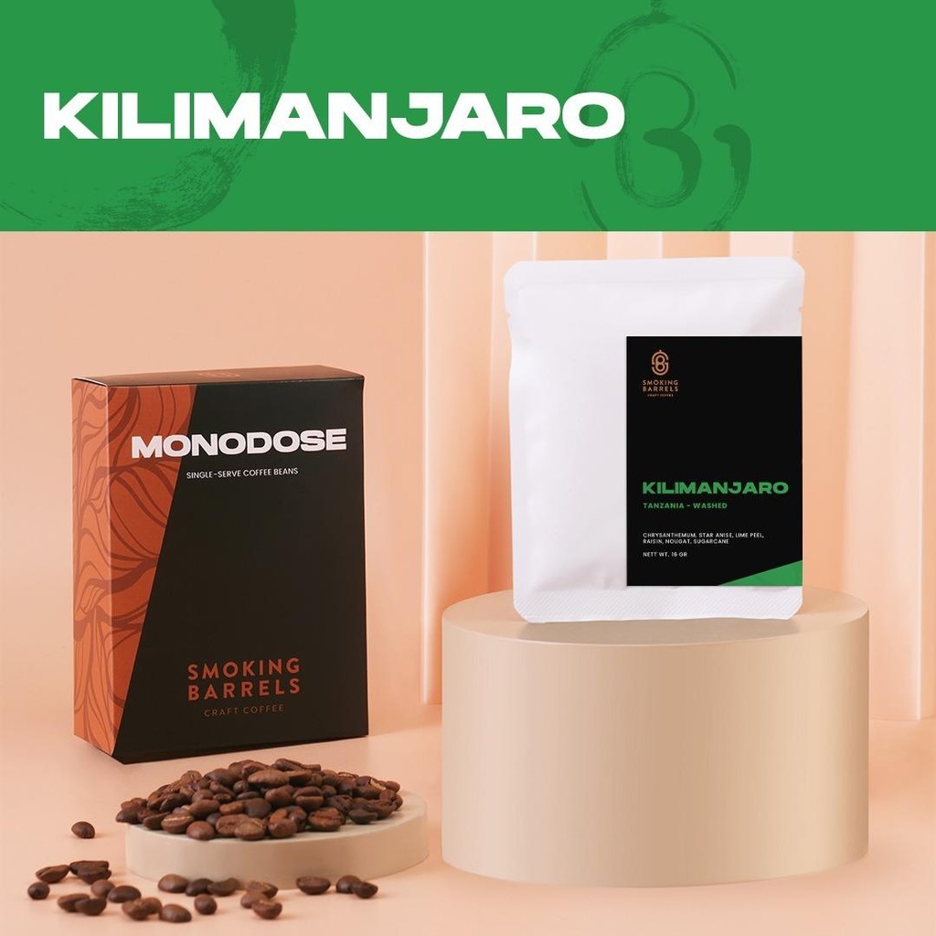 

JAMIN MURAH !!!Tanzania Kilimanjaro Washed (Arabica Specialty Coffee) - SB Craft Coffee(BISA LANGSUNG ORDER)