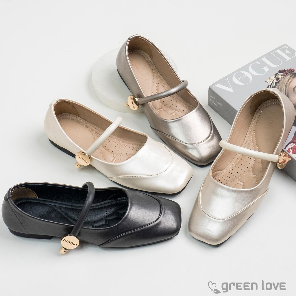 Green Love Sepatu Flatshoes Wanita VALERIE