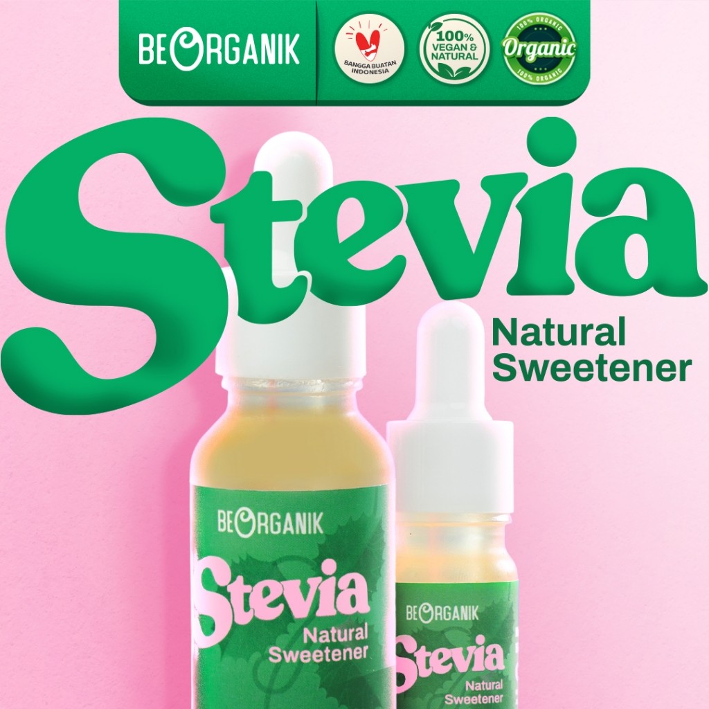 

Beorganik Stevia Liquid Natural Sweetener | Pemanis Alami Stevia Cair | Pengganti Gula Tanpa Kalori