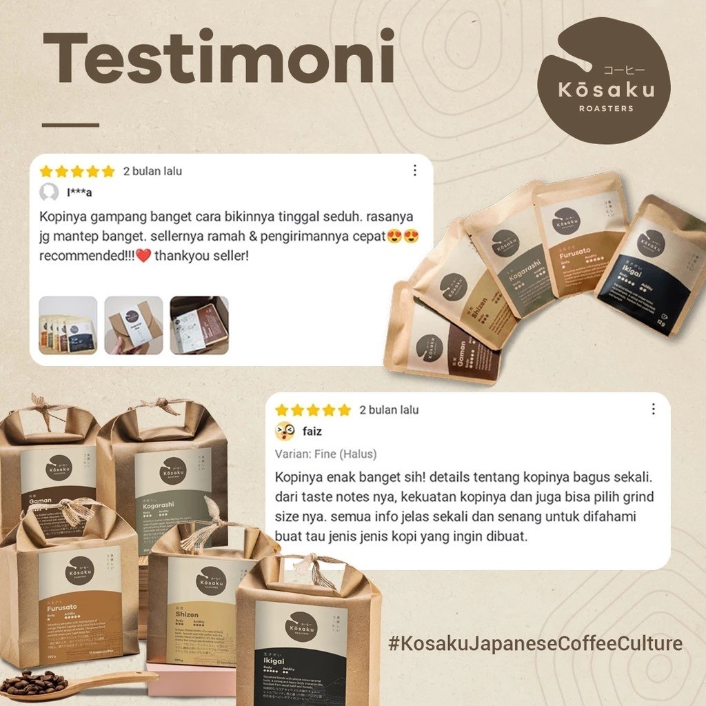 

JAMIN MURAH !!!Biji Kopi Bubuk Arabika Bajawa Arabica 100% Coffee Beans 200 gram – Kosaku Roaster(BISA LANGSUNG ORDER)