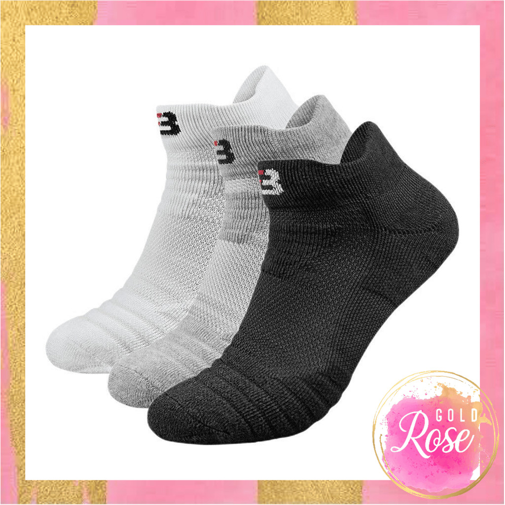 ℛ𝑜𝓈𝑒𝑔𝑜𝓁𝒹 K6629 Kaos Kaki Sport Kaos Kaki Ankle Kaos Kaki Sport Ankle Nyaman & Fungsional Kaos Kaki O