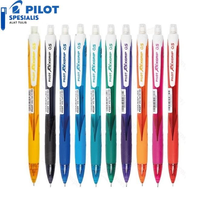 

PILOT REXGRIP MECHANICAL PENCIL 0.5 mm 0.3 mm PENSIL MEKANIK PILOT REXGRIP HRG-10R