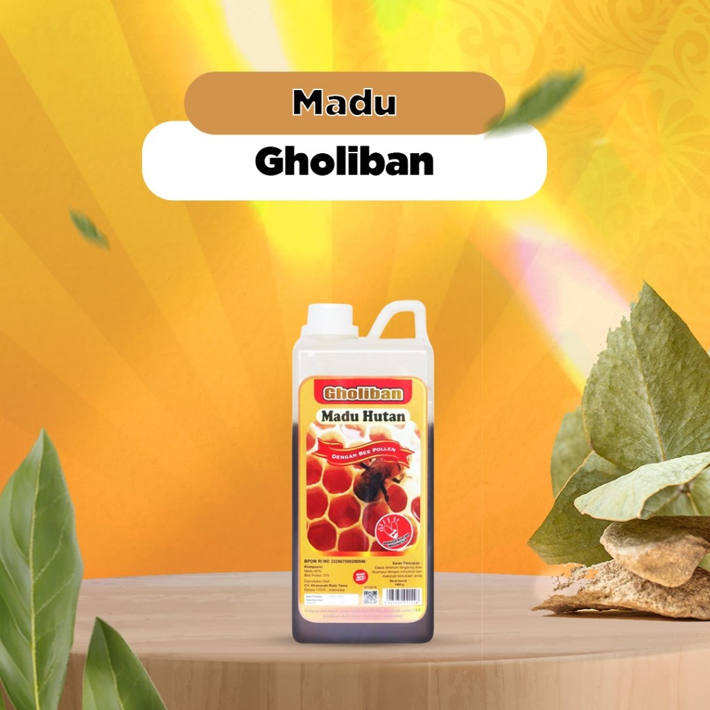 

GHOLIBAN - Madu Hutan Kalimatan KLM Gholiba 1kg
