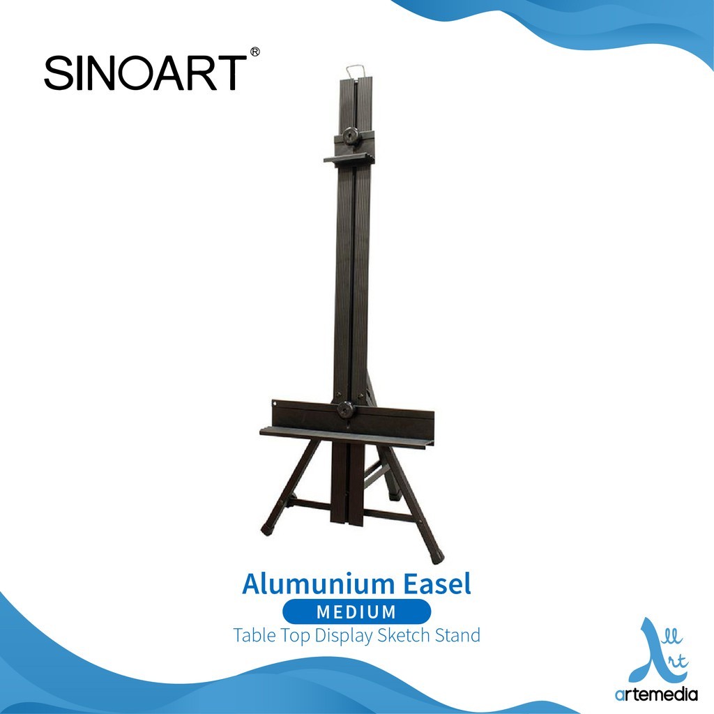 

Sinoart Medium Aluminium Table Top Display Sketch Stand Easel Lukis