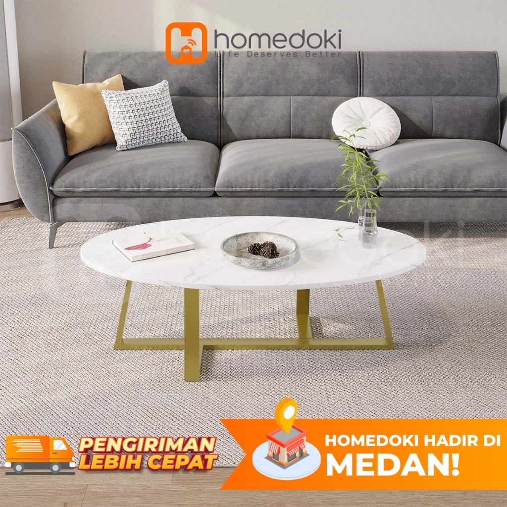 Homedoki Meja Tamu /Meja Ruang Tamu Minimalis /MejaTamu Minimalis Modern/Meja Minimalis