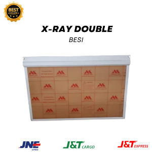 X RAY VIEWER DOUBLE BESI || X RAY VIEWER RDOUBLE STAINLESS/SS || LAMPU BACA RONTGEN