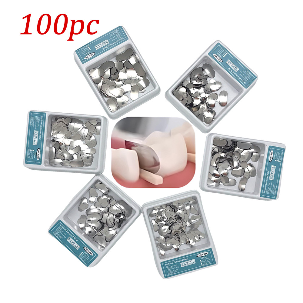 Dental Matriks Dental Sectional Matrix Band Contoured