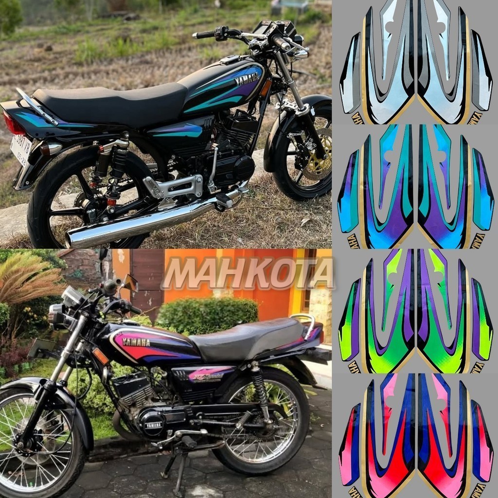 Striping Stiker Yamaha RX Spesial RX S RXS 1995 1996 Fullset