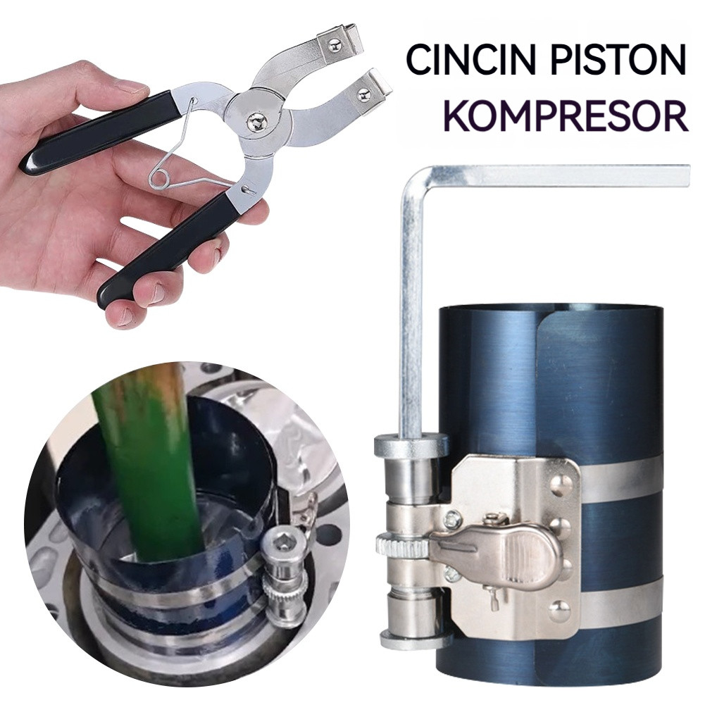Piston Ring Compressor 4" Piston Ring Compressor  Piston Ring Penjepit Piston Tang Piston Ring Alat 
