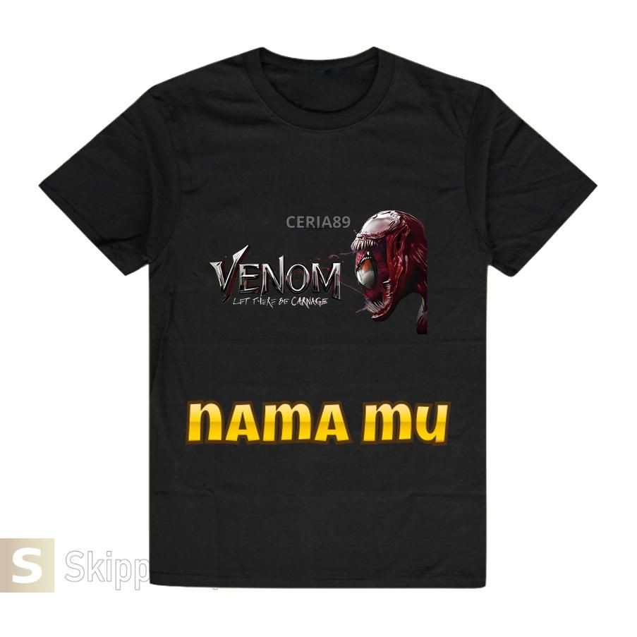 Baju Kaos Atasan Anak Laki Laki Perempuan Motif Kartun Superhero Venom Kaos Anak Lengan Pendek Usia 