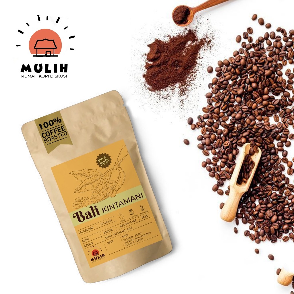 

JAMIN MURAH !!!Kopi Arabika Bali Kintamani Arabica Coffee Bean Biji Kopi Bubuk Asli 1Kg byu Mulih Kopi(BISA LANGSUNG ORDER)