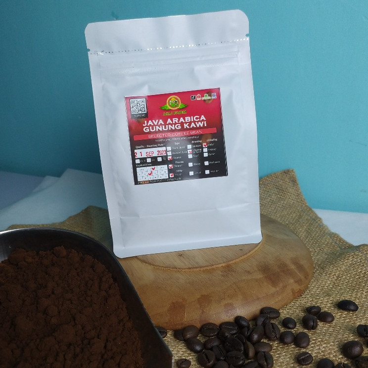 

JAMIN MURAH !!!1 Kg BUBUK KOPI ARABICA Gunung Kawi GROUND COFFEE ARABICA FRESH ROAST AMJ FARM(BISA LANGSUNG ORDER)
