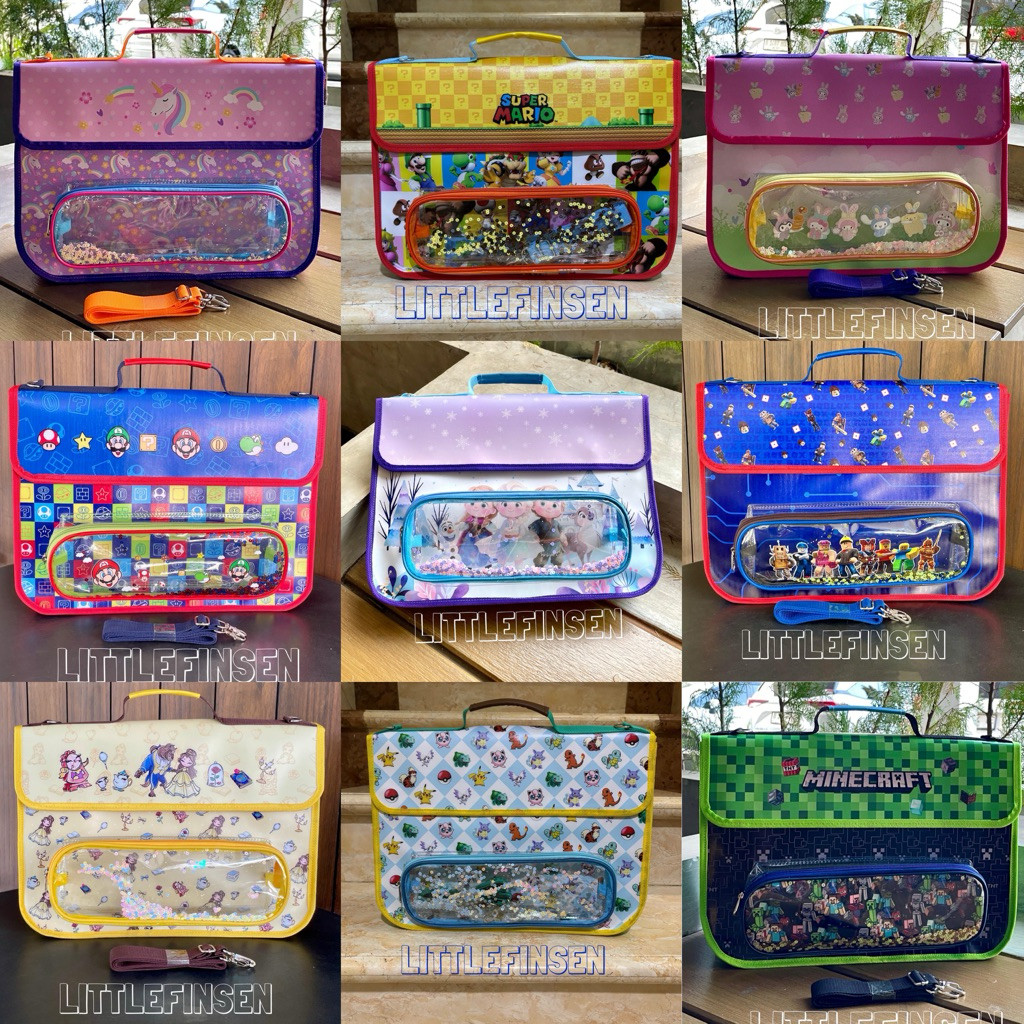 

Tas folder anak/tas les anak/folder map anak/ tas folder pokemon sonic unicorn mario sanrio Terlaris