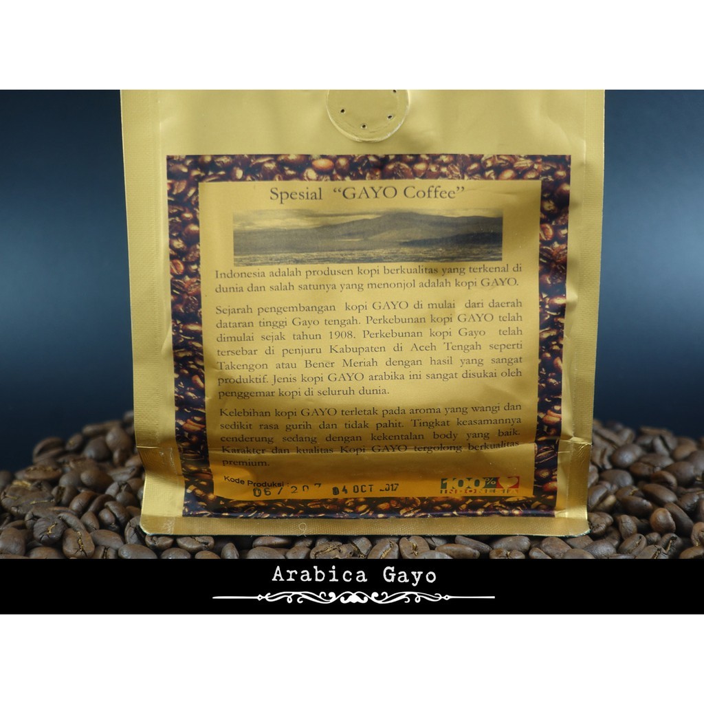 

JAMIN MURAH !!!250gr - Kopi Arabika Gayo(BISA LANGSUNG ORDER)