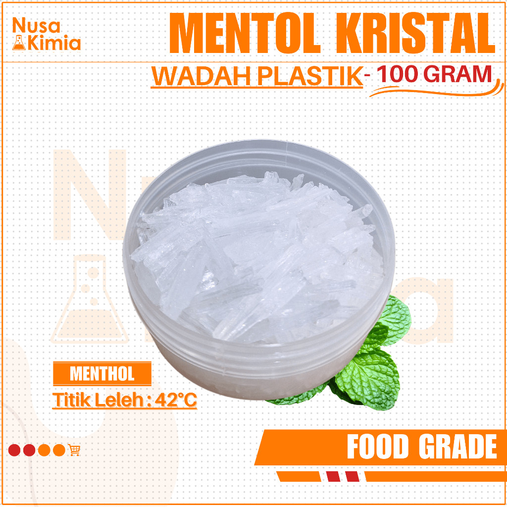 

Menthol Crystal Food Grade 100 gram