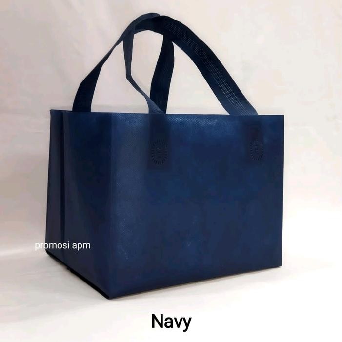 

Tas Spunbond Kotak Ukuran 25cm - Cream