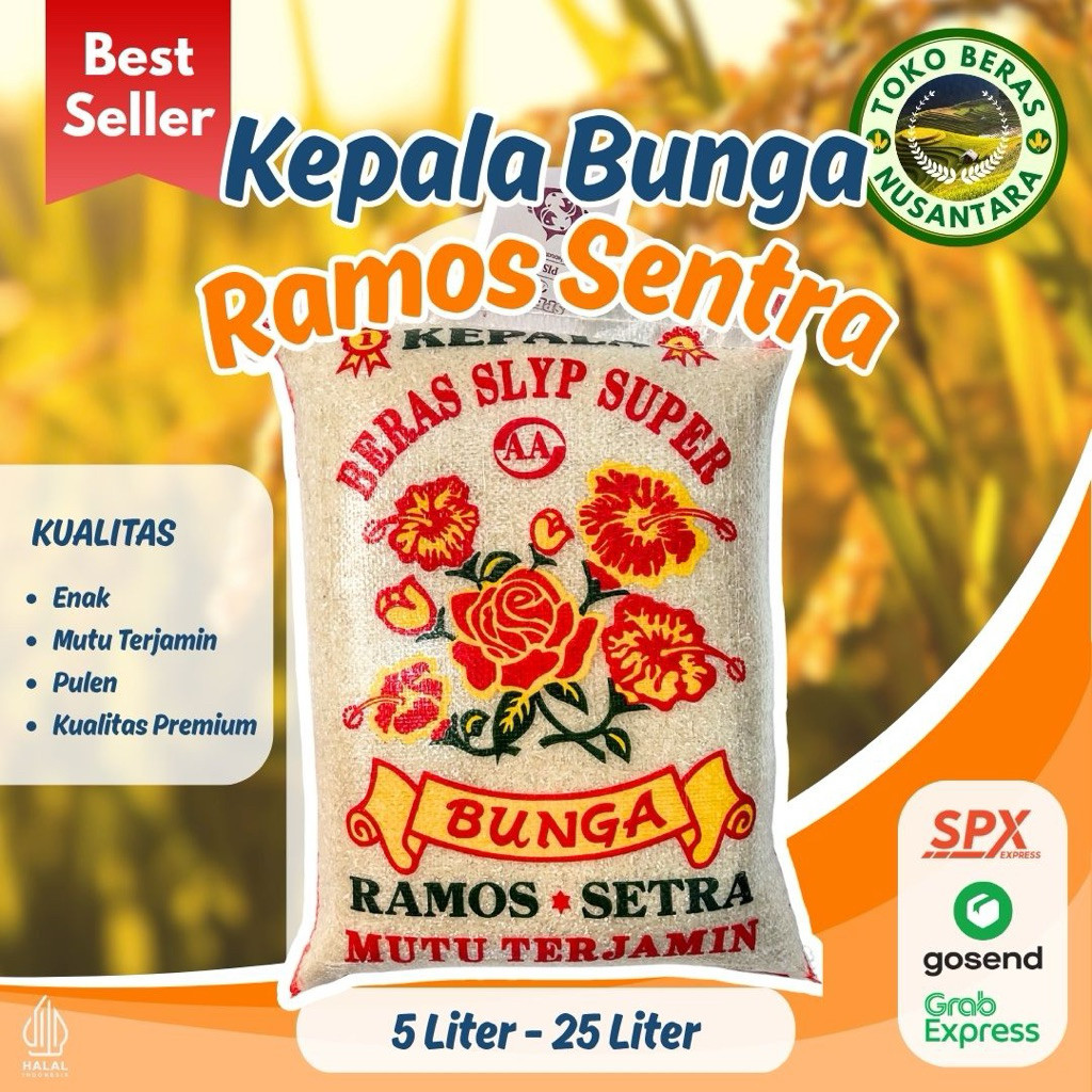 

BERAS BUNGA 20KG 10KG 5KG