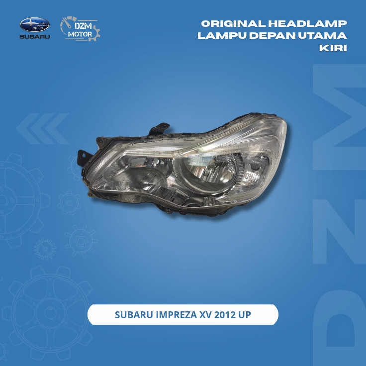 Original Headlamp Lampu Depan Utama Kiri Subaru Imprezza XV 2012 UP