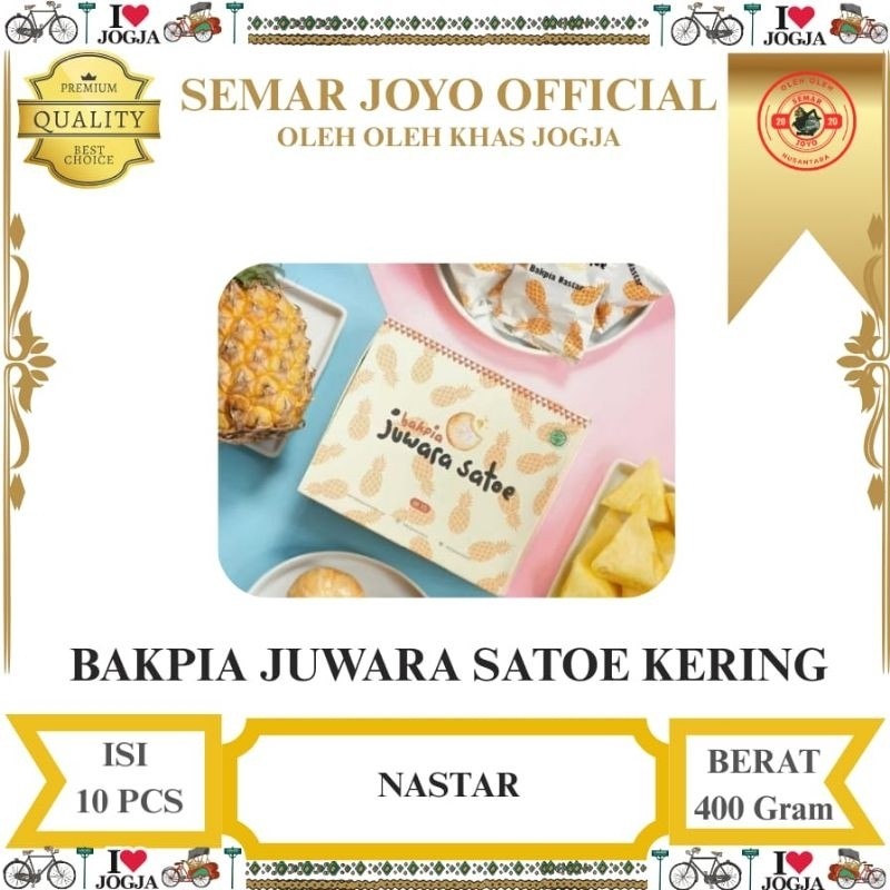 

Bakpia Juwara Satoe Kering