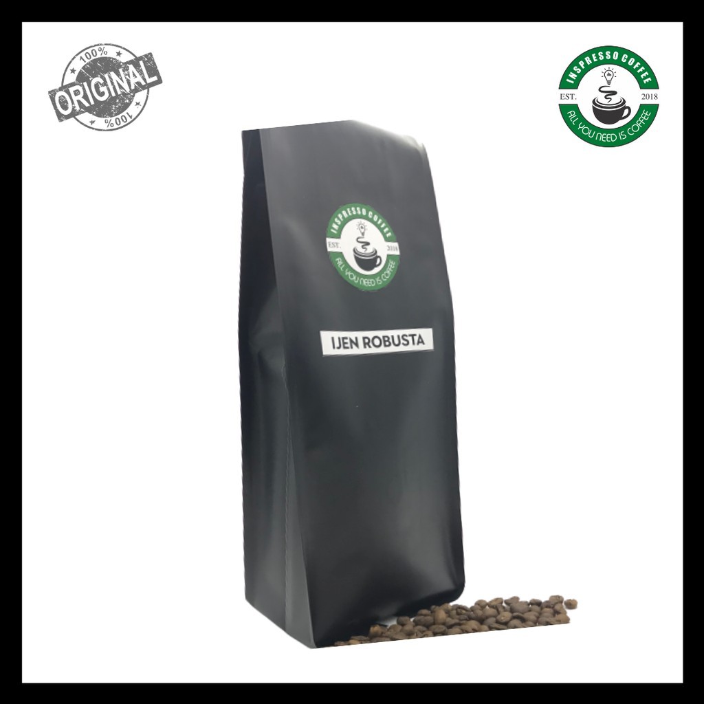 

JAMIN MURAH !!!1kg - KOPI INSPRESSO ROBUSTA IJEN (ROASTED)(BISA LANGSUNG ORDER)