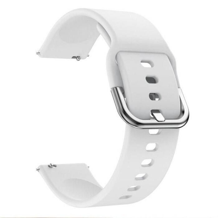 Strap Smartwatch Olike OW-W3 Rubber Tali Jam Tangan Colorful Buckle - Putih