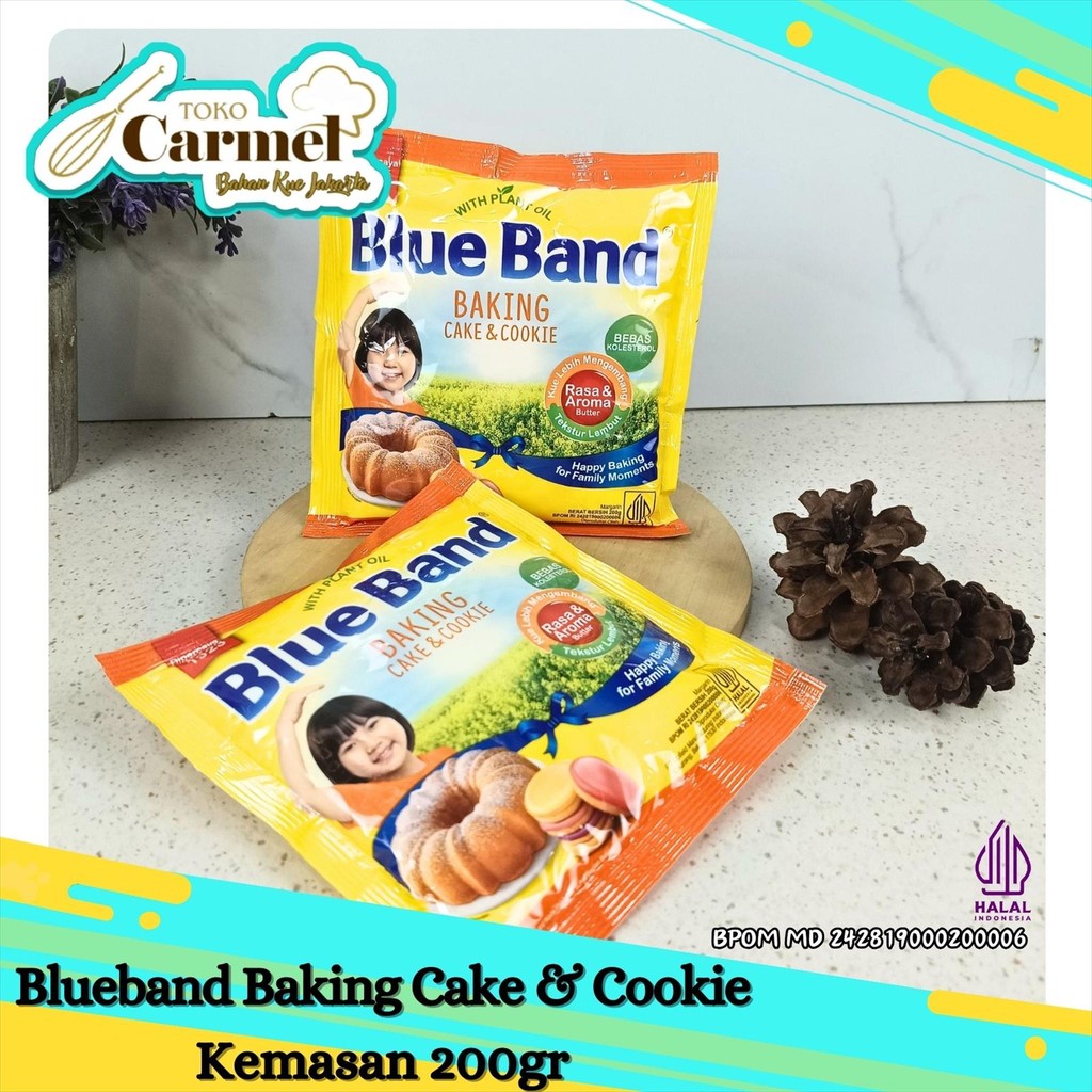 

Margarin Blue Band Cake & Cookie 200gr Sachet