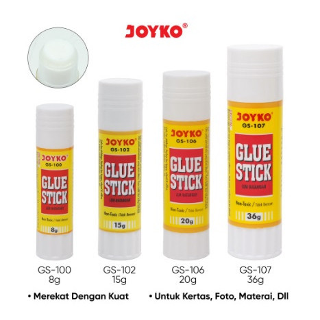 

BPP Glue Stick / Lem Batang Joyko Gs-102 / 15Gr